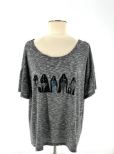 Womens Size XL Style& Co. T-Shirts With High Heels Design Shirts - TheRealThreads